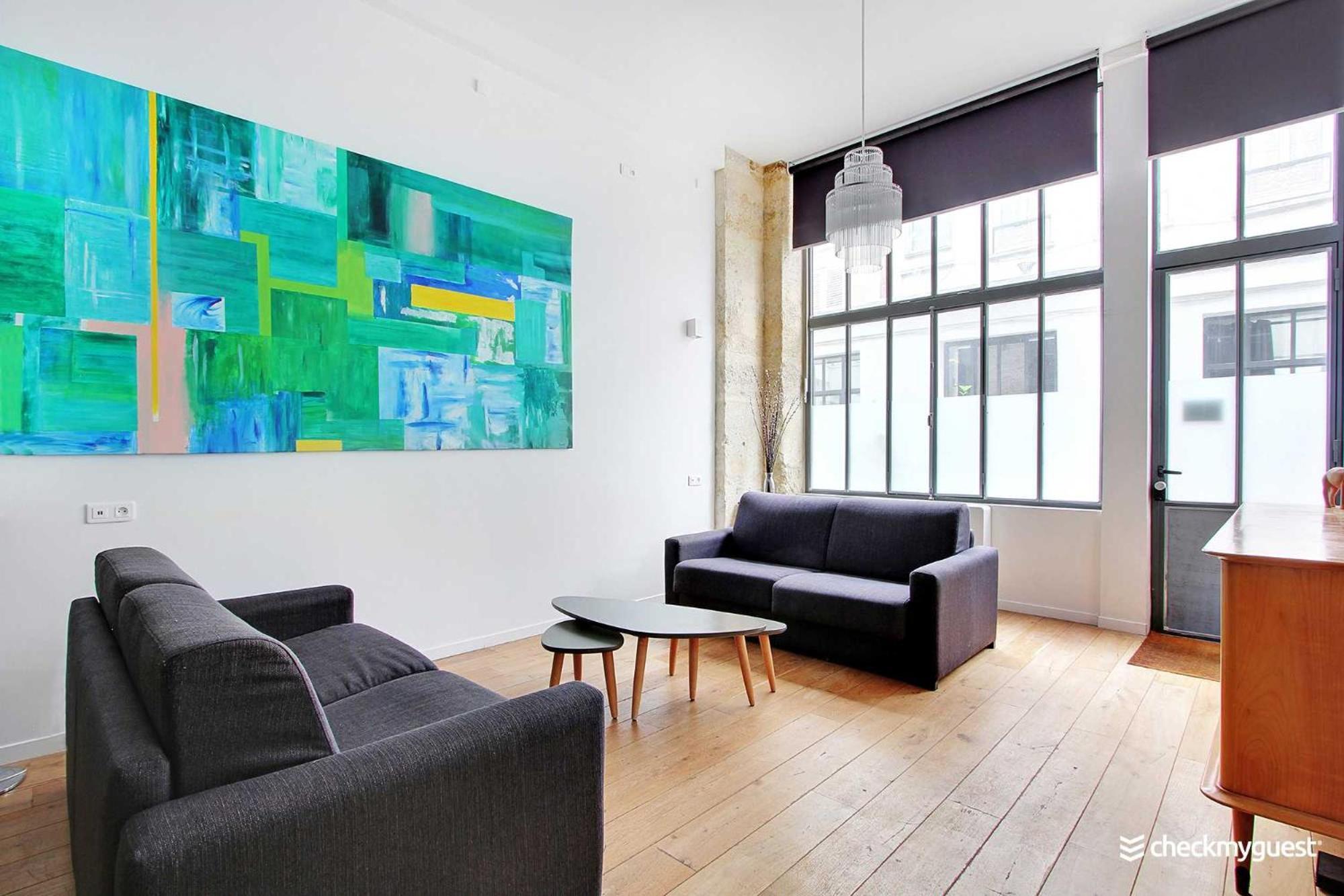 Elegant Apartment - 1Br-6P- Grands Boulevards Parijs Buitenkant foto